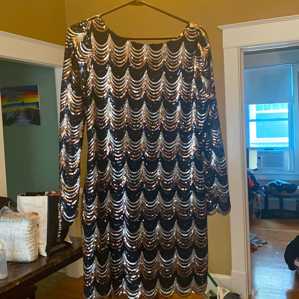 Sequin cocktail dress